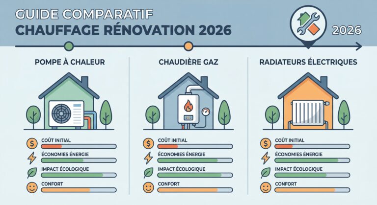 Quel système de chauffage choisir pour sa rénovation en 2026 ? Comparatif complet